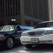limo in the city